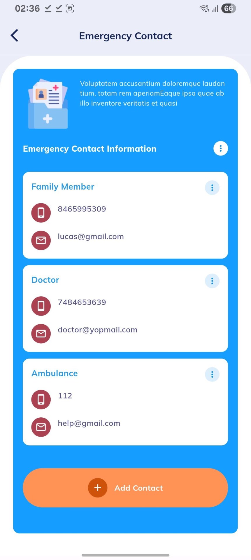 Emergency Contacts